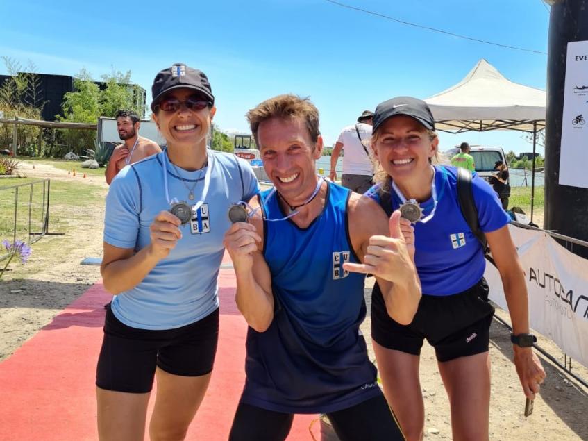 Equipazo de CUBA en el Aquathlon de Hudson